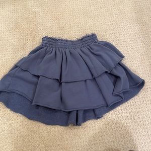 aerie ruffle skirt